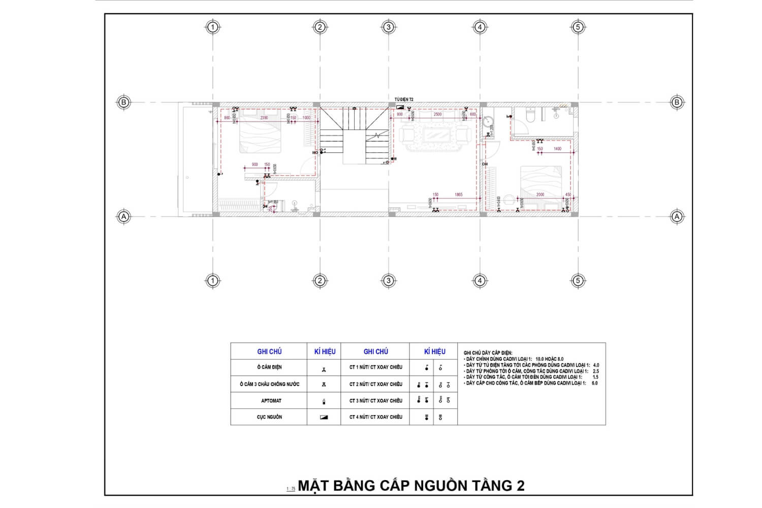 Sơ đồ điện âm trần
