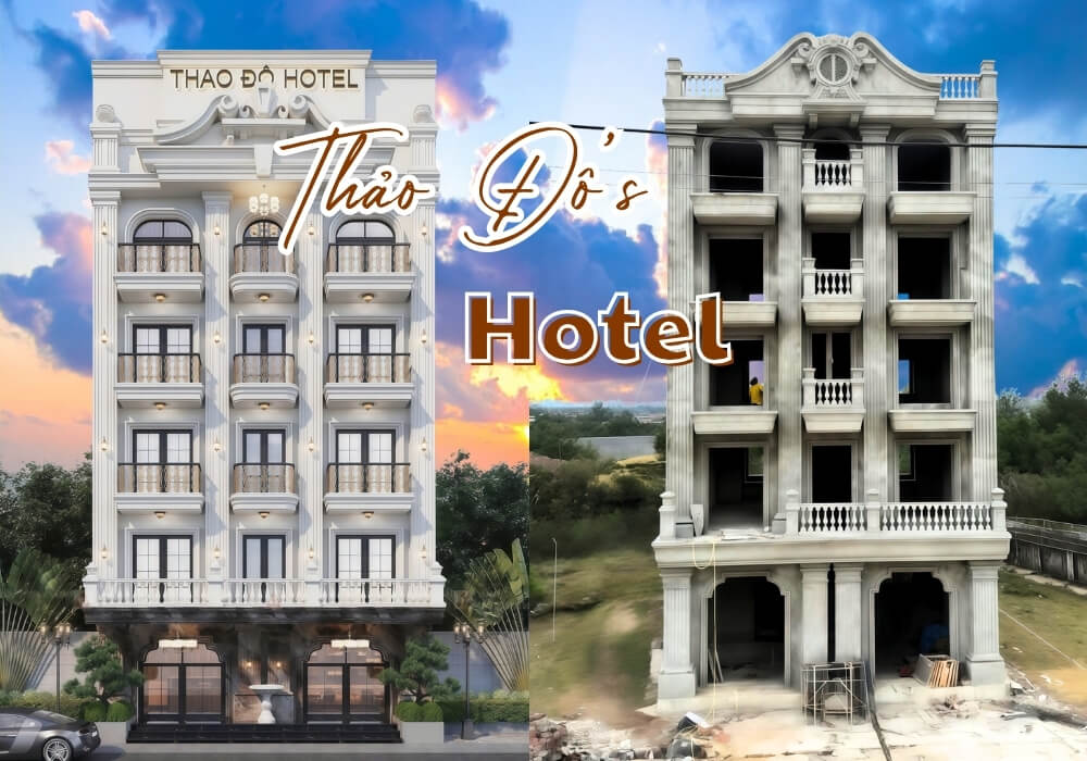 [TIẾN ĐỘ THI CÔNG] Hoàn thành phần thô Thảo Đô’s Hotel