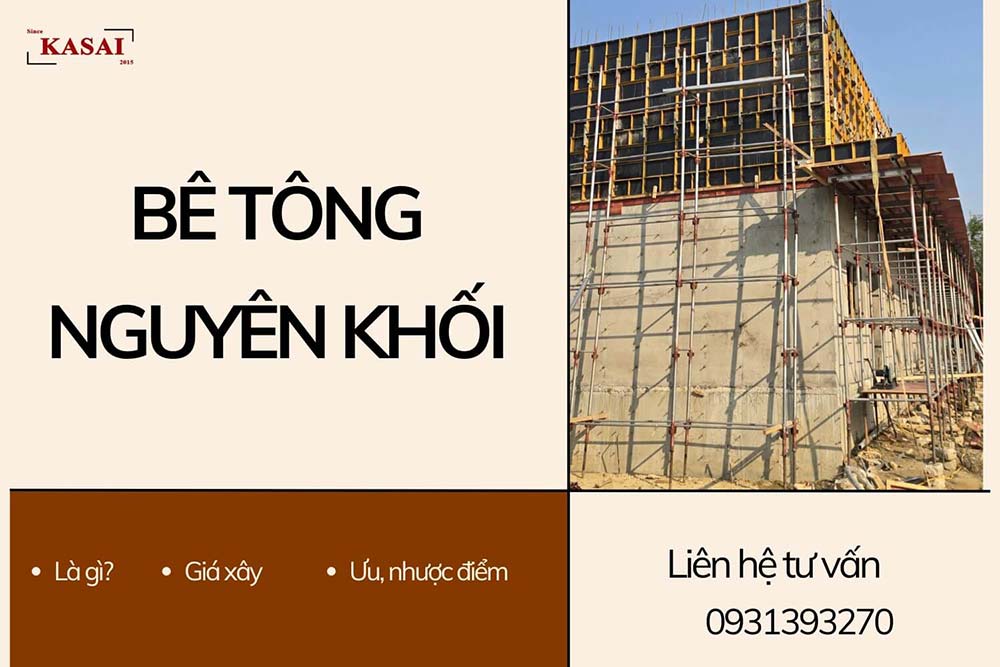 Bê tông nguyên khối là gì?