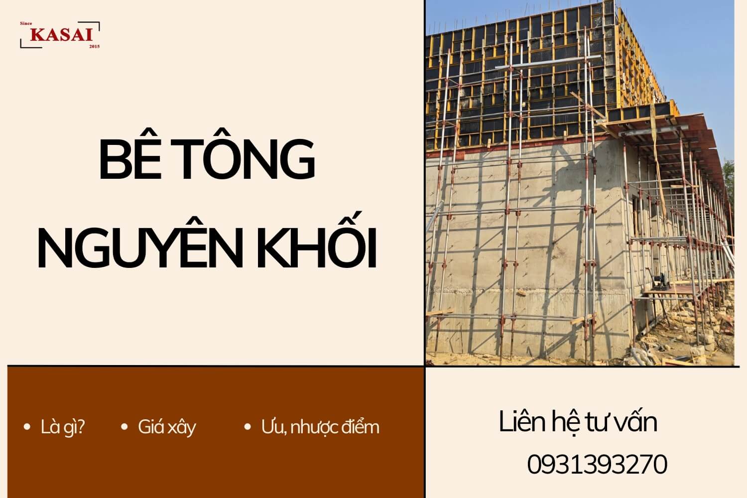 Bê tông nguyên khối là gì?