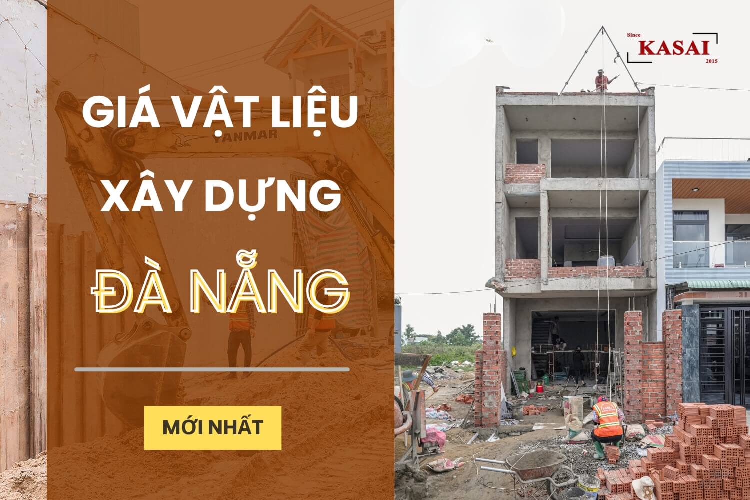 Giá vật liệu xây dựng Đà Nẵng mới nhất là bao nhiêu?