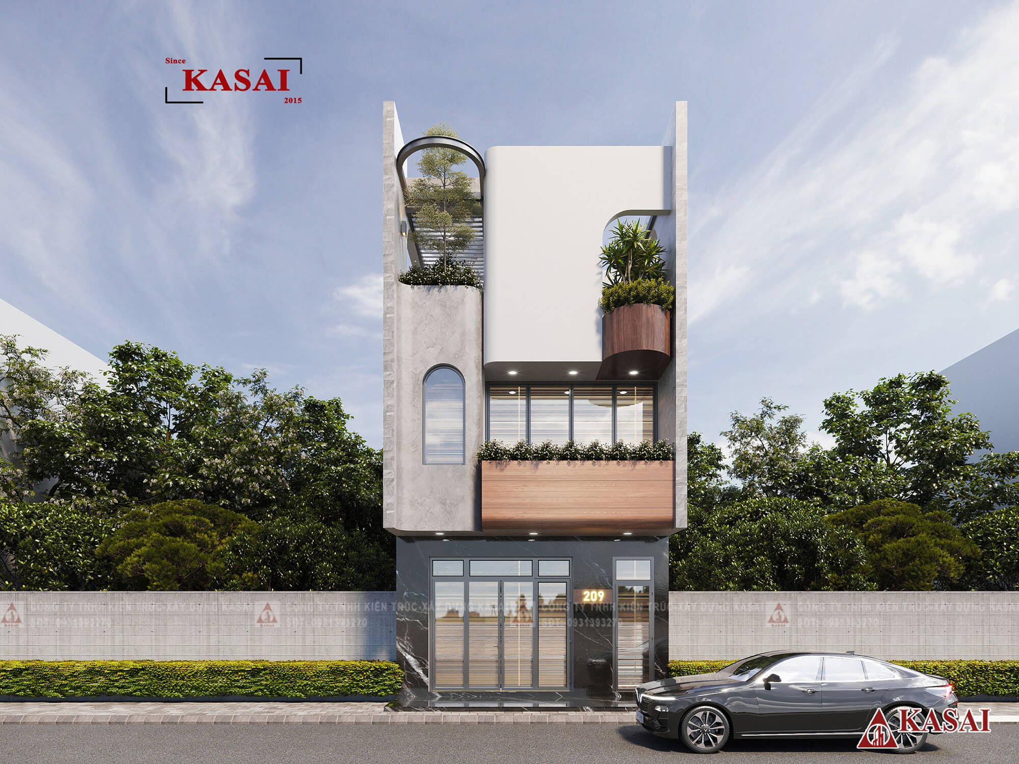 Nhà 3 tầng Đà Nẵng 6m