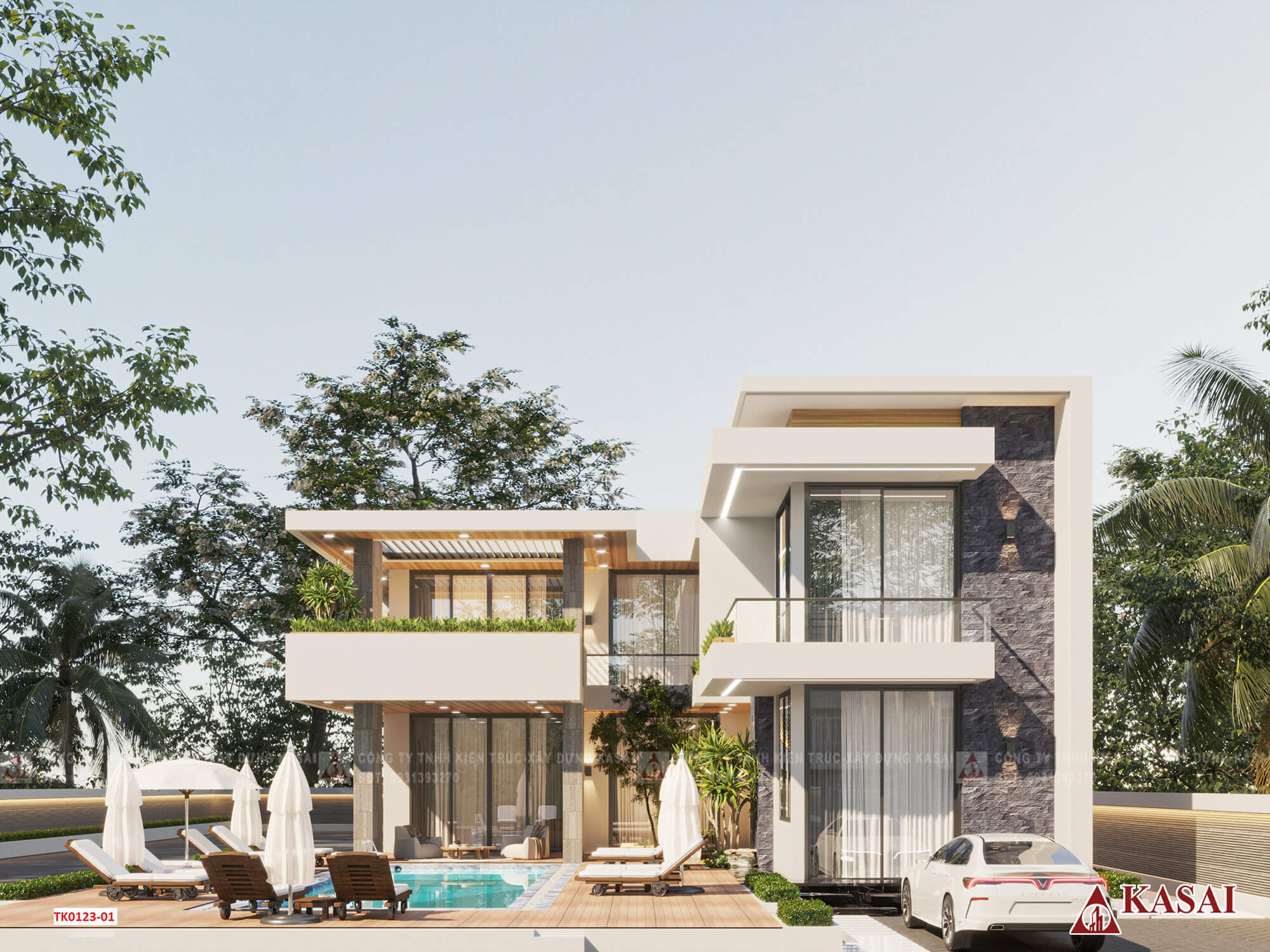 Nhà 2 tầng Đà Nẵng đẹp