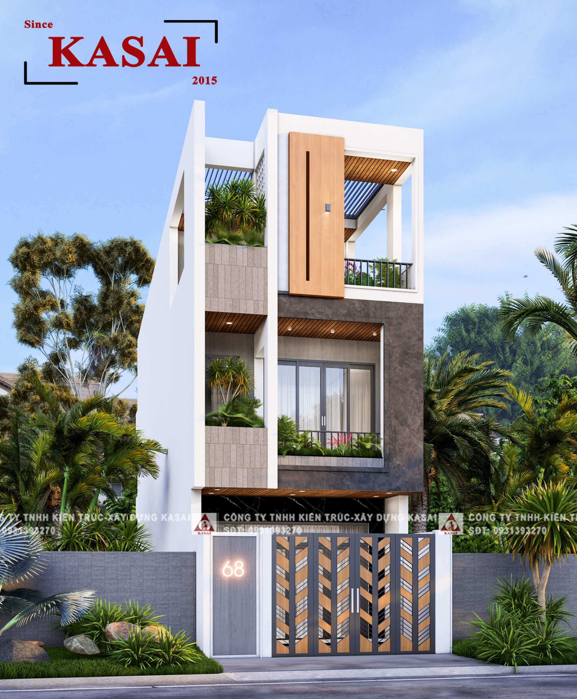 Thiết kế nhà 3 tầng đẹp Đà Nẵng