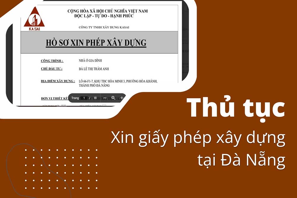 Thủ tục xin giấy phép xây dựng tại Đà Nẵng