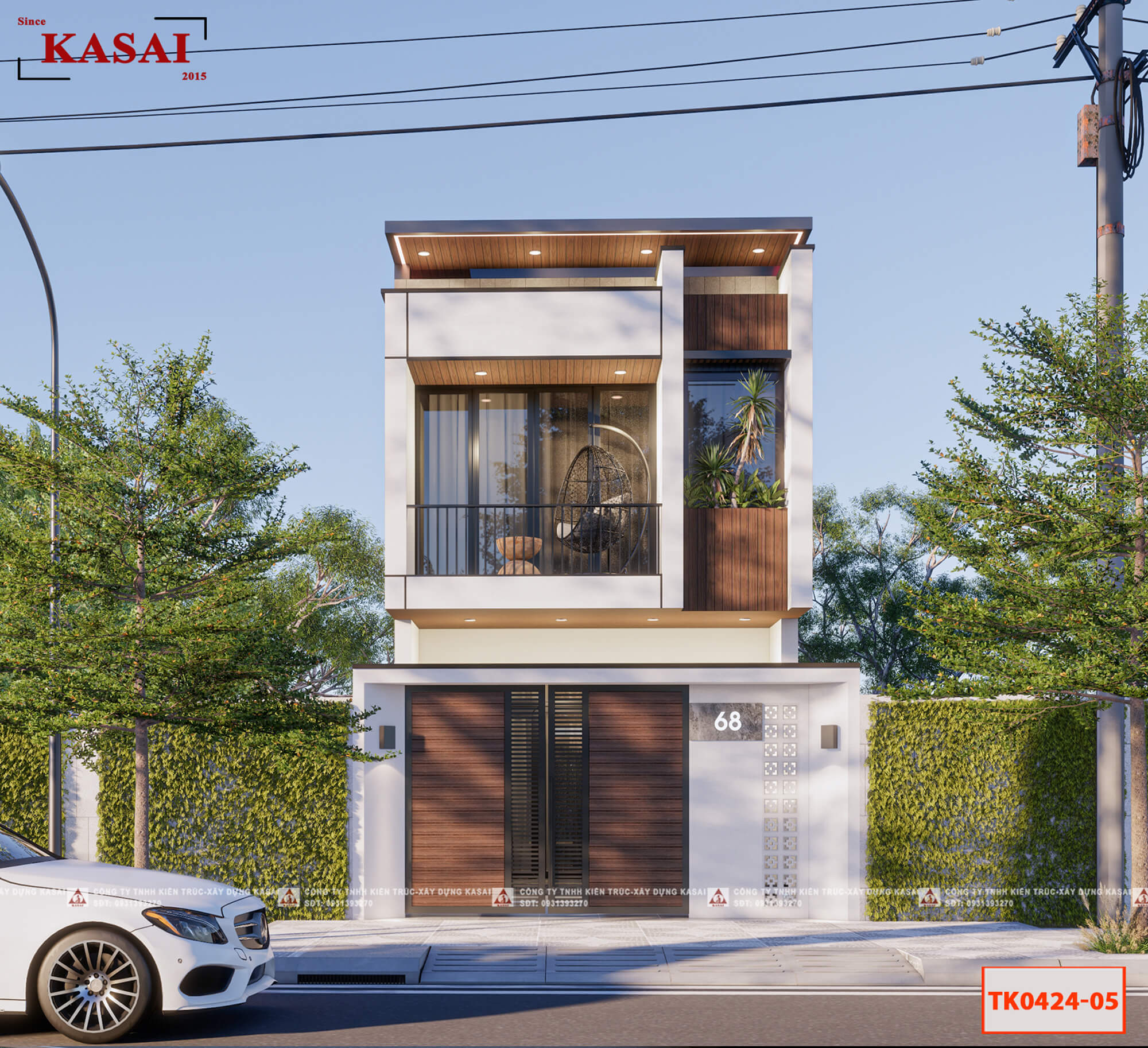 Xây nhà 2 tầng ở Đà Nẵng