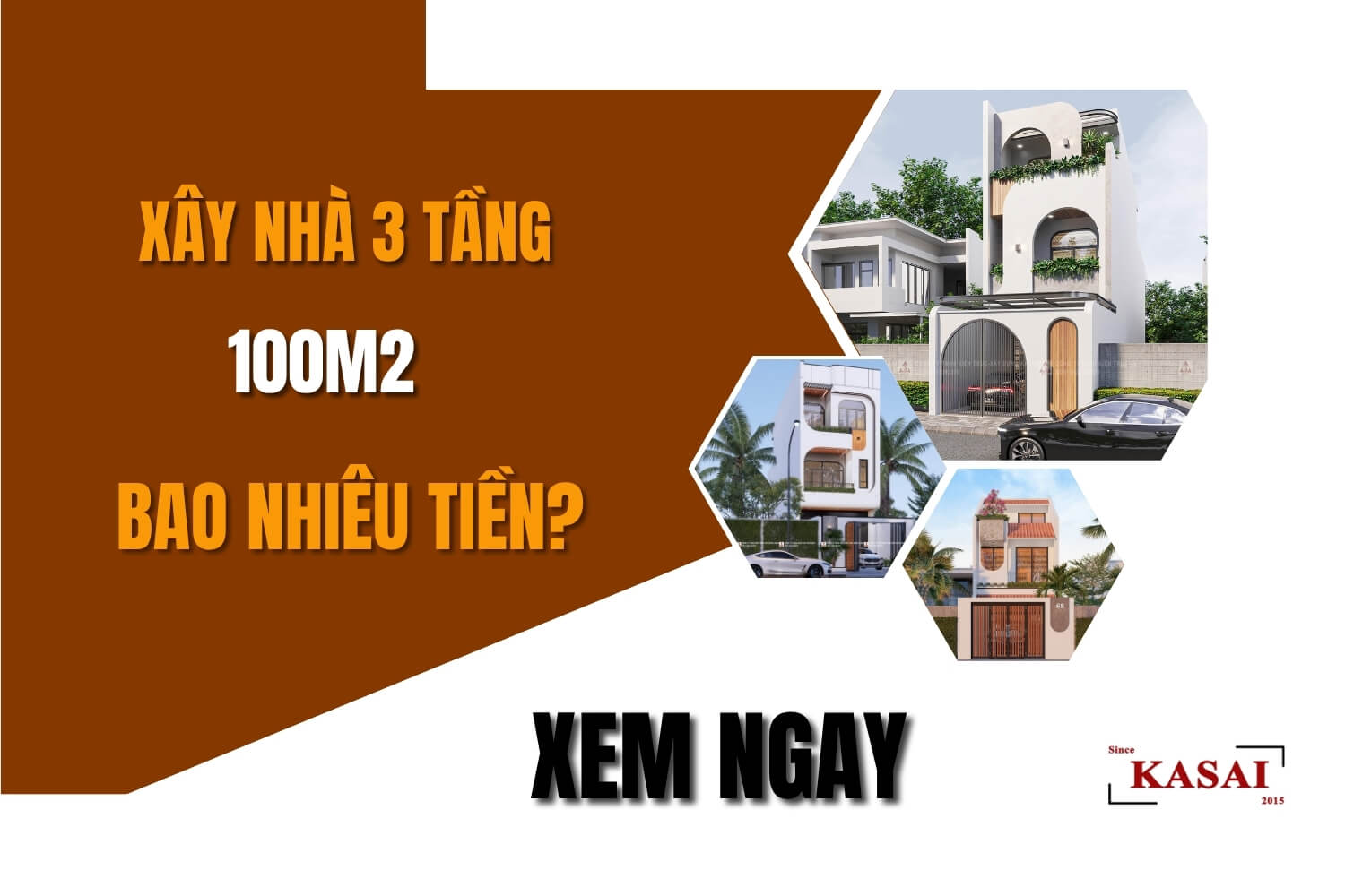 Xây nhà 3 tầng 100m2 bao nhiêu tiền?