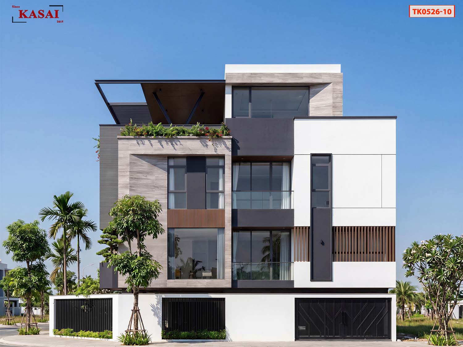 Nhà lô góc 2 mặt tiền 4 tầng