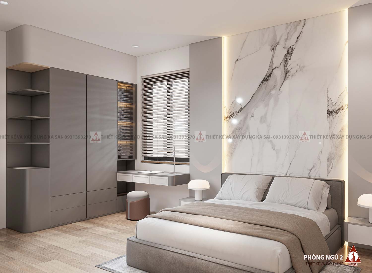 Biệt thự mặt tiền 15m đẹp