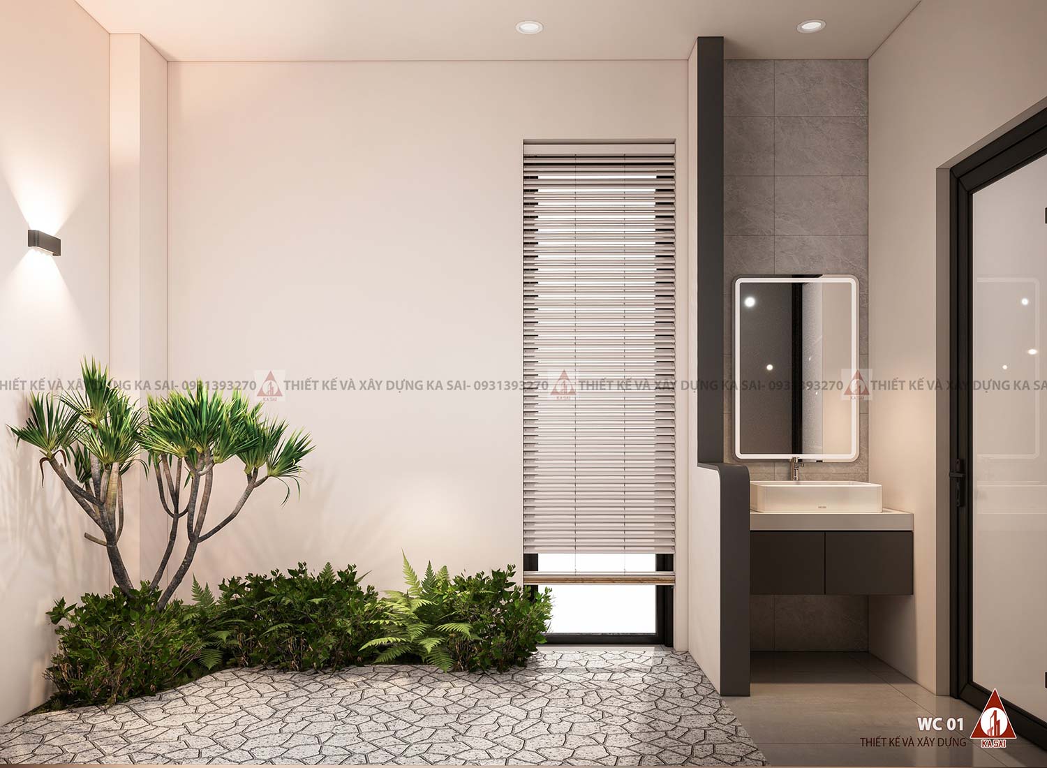 Biệt thự mặt tiền 15m đẹp
