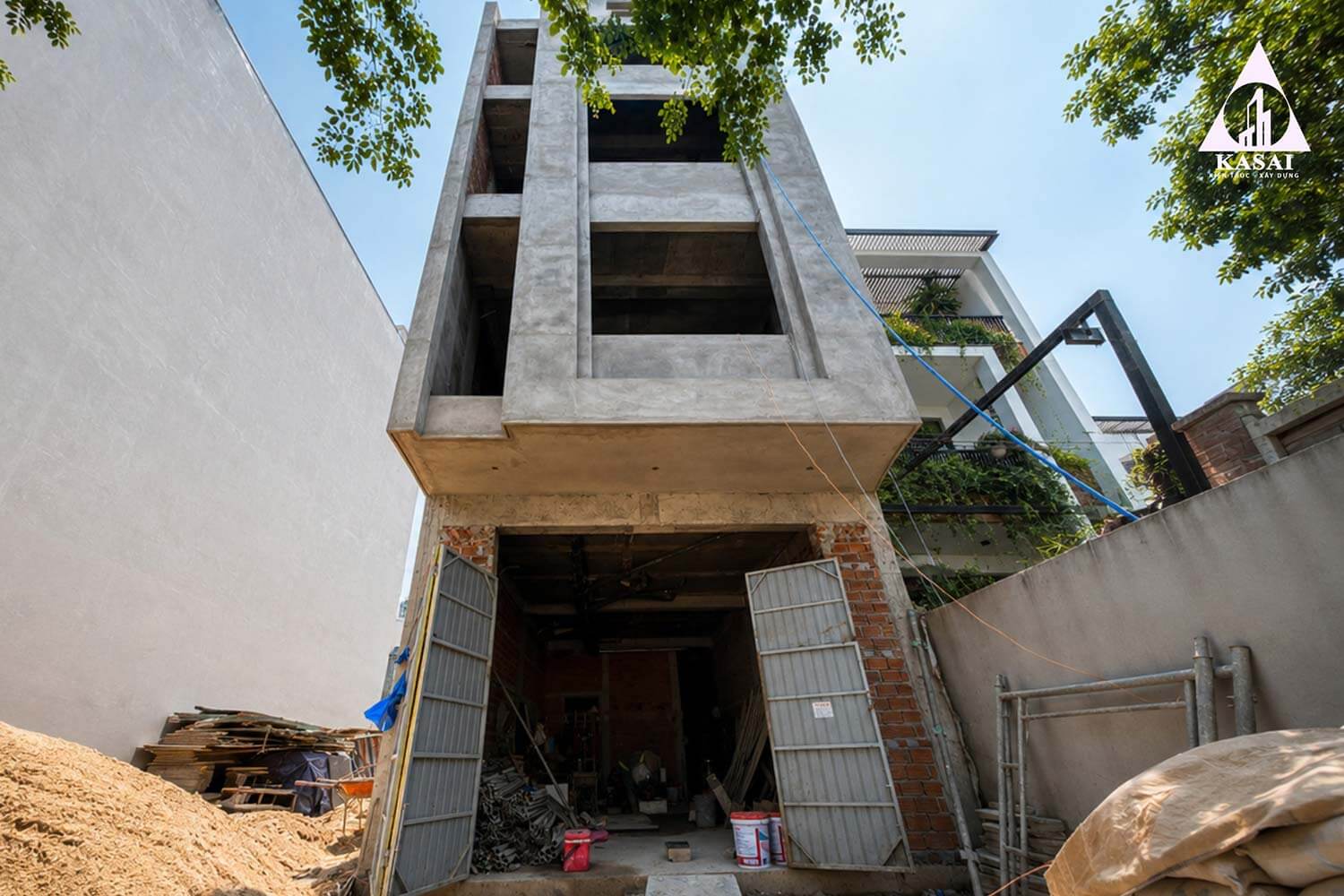 Tiến độ thi công T's Apartment