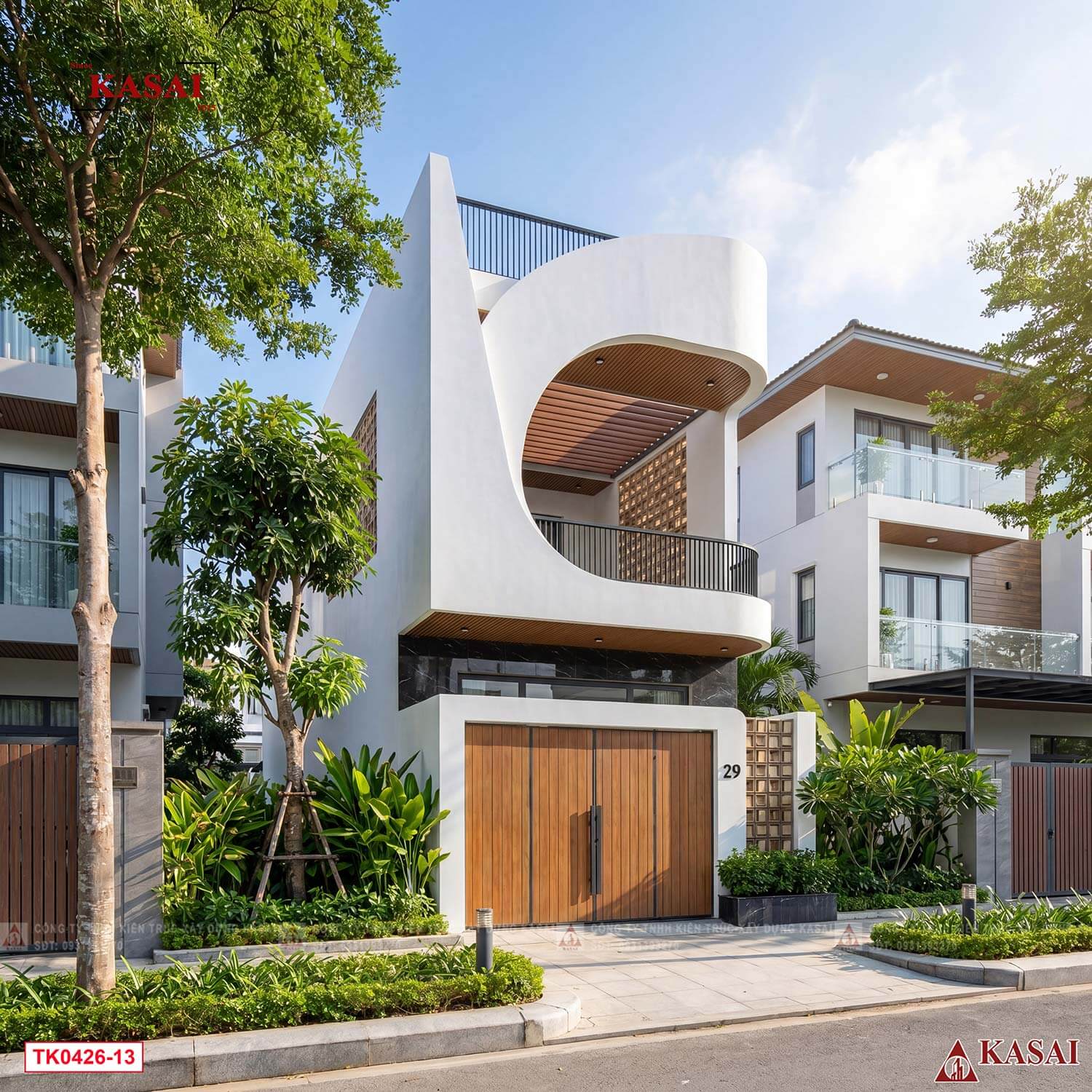 Nhà 2 tầng hiện đại