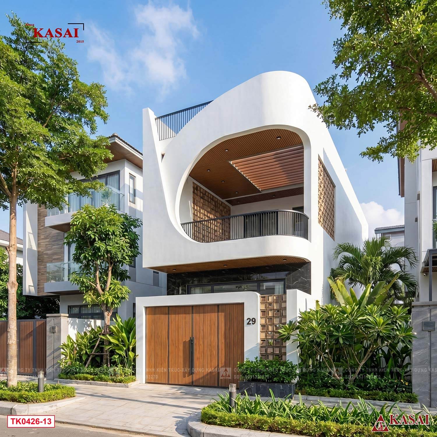 Nhà 2 tầng hiện đại